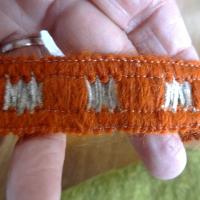 Galon cache cache safran beige 3