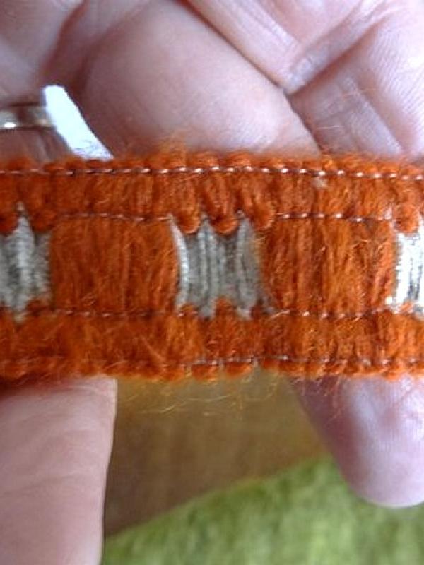 Galon cache cache safran beige 3