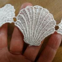 Galon coquilles st jacques ecru 2