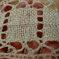 Galon dentelle de lin naturel 3 
