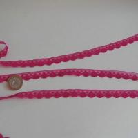 Galon dentelle fine fuchsia 1 