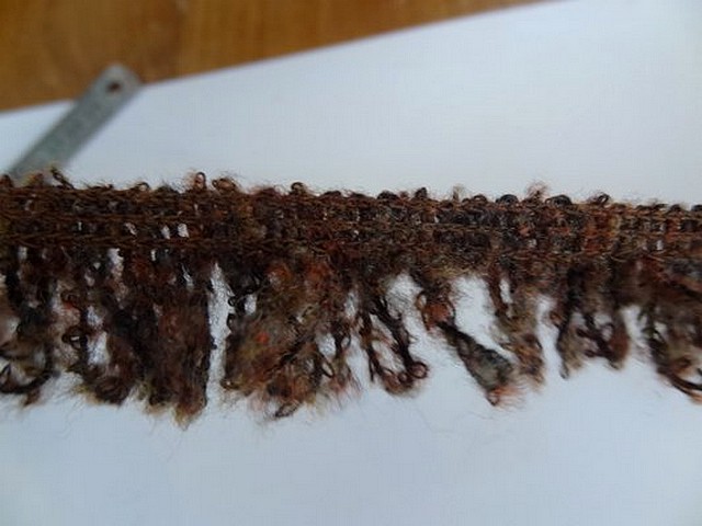 Galon elastique laine bouclee taupe chine 3 