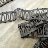 Galon entre deux morgane brun