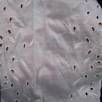 Galon jersey coton finition broderie anglaise blanc 3 