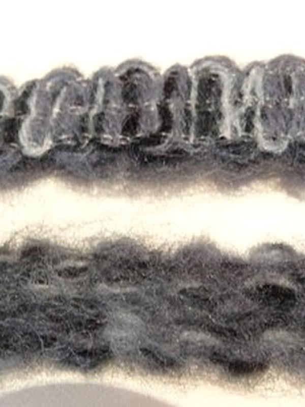 Galon laine melangee gris chine 3