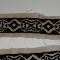 Galon lin broderie ethnique noire 2 