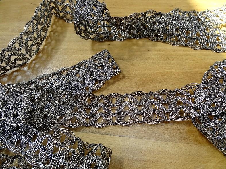 Galon metal elfique vieil argent 1