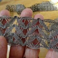 Galon metal elfique vieil argent 2 