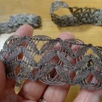 Galon metal elfique vieil argent 4 