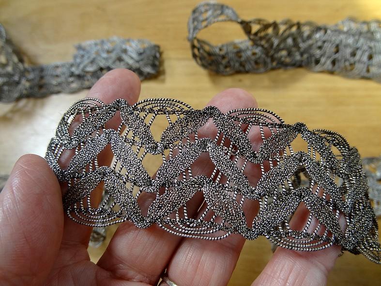 Galon metal elfique vieil argent 4
