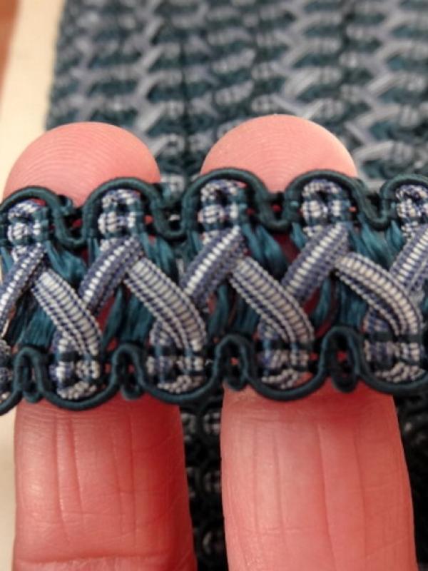 Galon paon rayonne 2