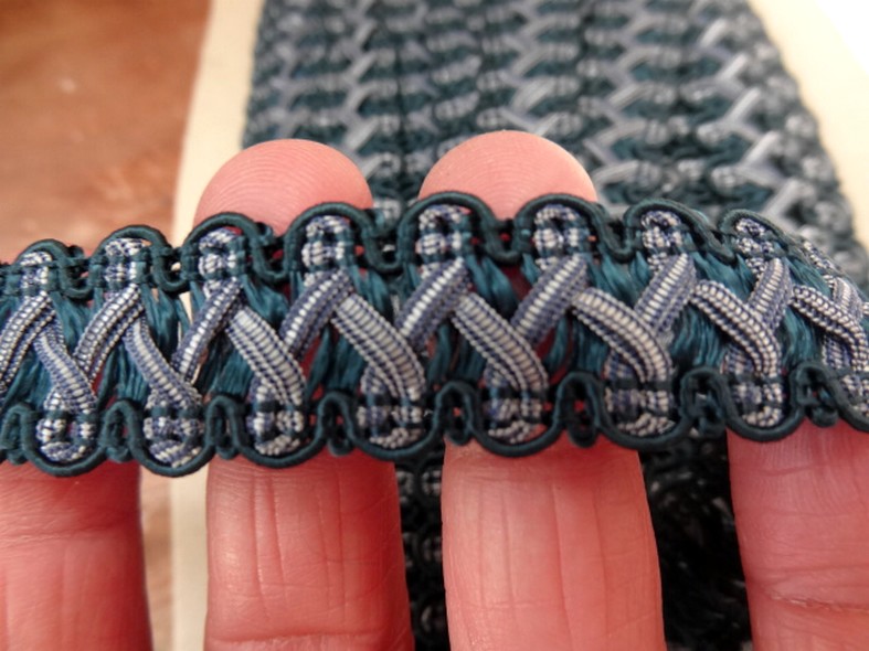 Galon paon rayonne 2