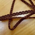 Galon rayonne viscose caramel maillons de chaine 3