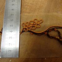 Galon resille ocre brode epis de ble 2