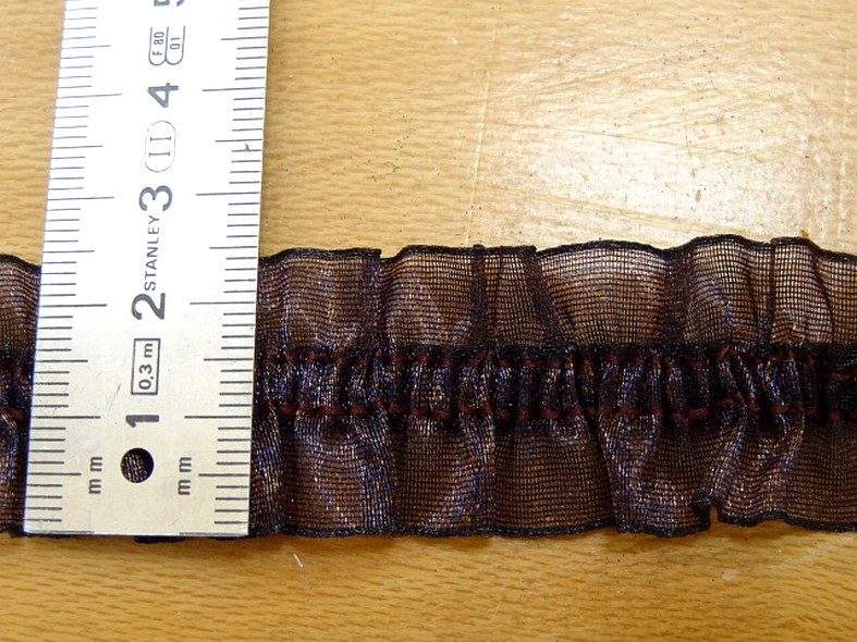 Galon ruche extensible aubergine 3