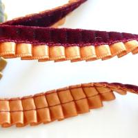 Galon tsarine cuivre et prune 3