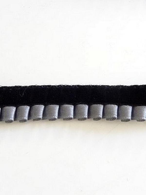 Galon tsarine gris et noir 2