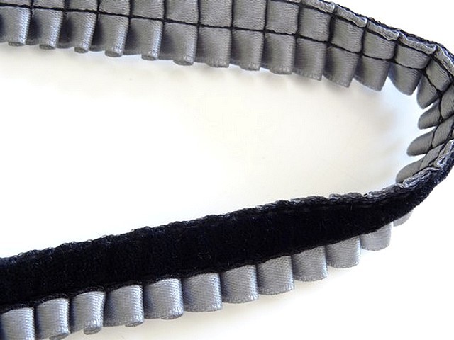 Galon tsarine gris et noir 3