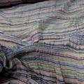 Gaze de soie rayures tissees pastel 4