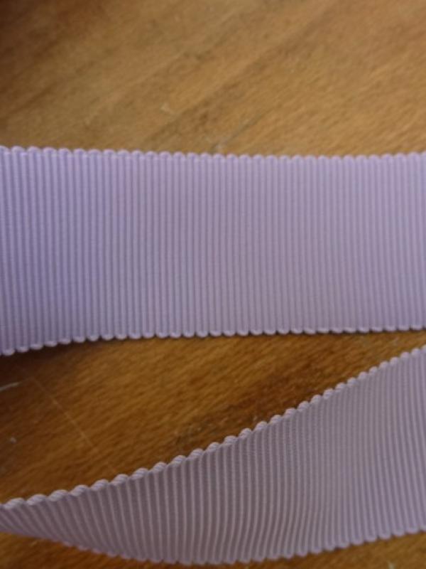 Gros grain parme 25 mm 1