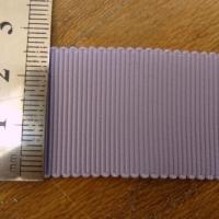 Gros grain parme 25 mm 2 