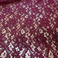 Guipure bordeaux lie de vin 1