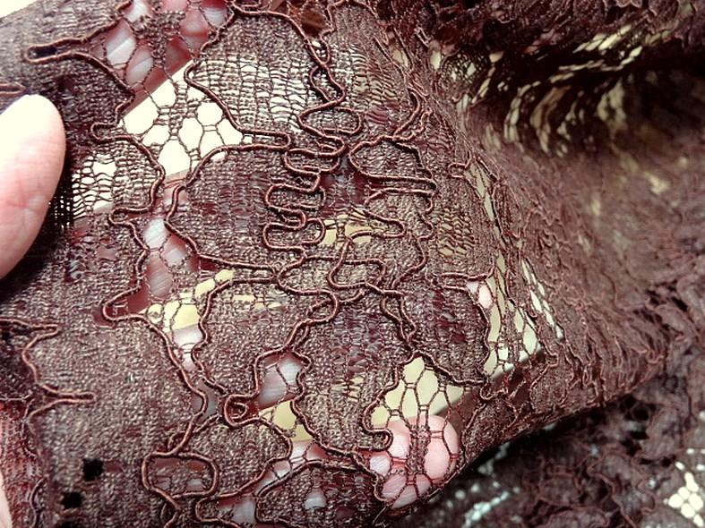 Guipure marron chocolat 3