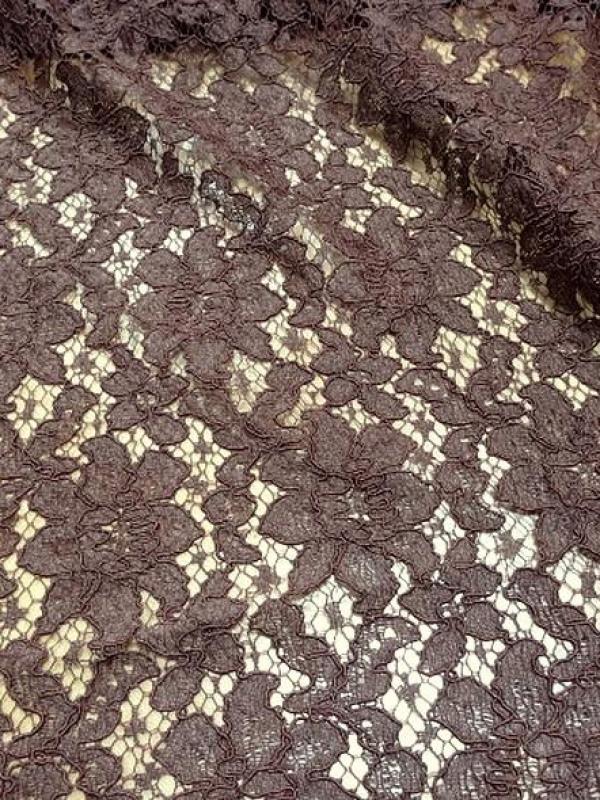 Guipure marron chocolat 5 1