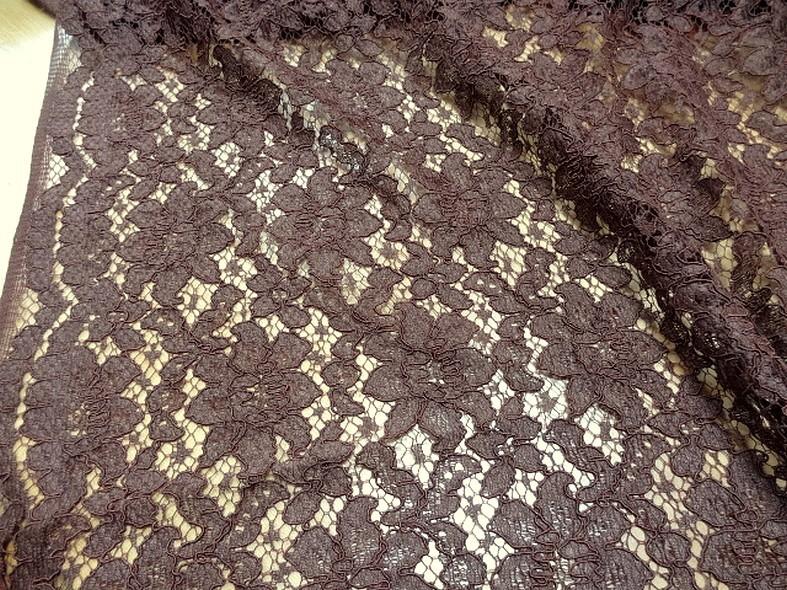 Guipure marron chocolat 5 1