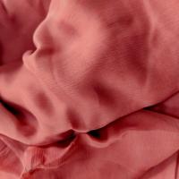 mousseline de soie rouge tomette 3
