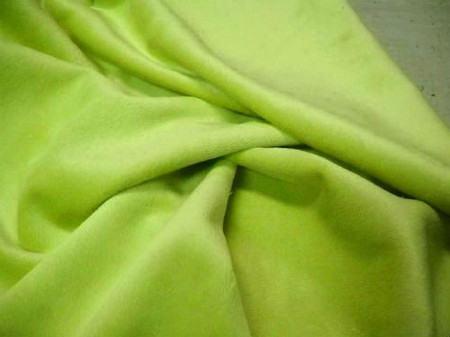 Imitation daim fausse fourrure anis 1