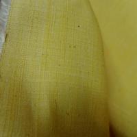 Jean coton jaune paille effet doupion 2 