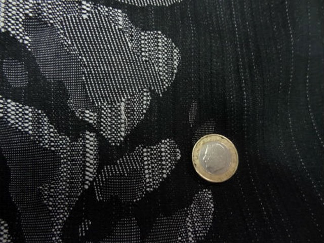 Jean lycra reversible noir gris 1