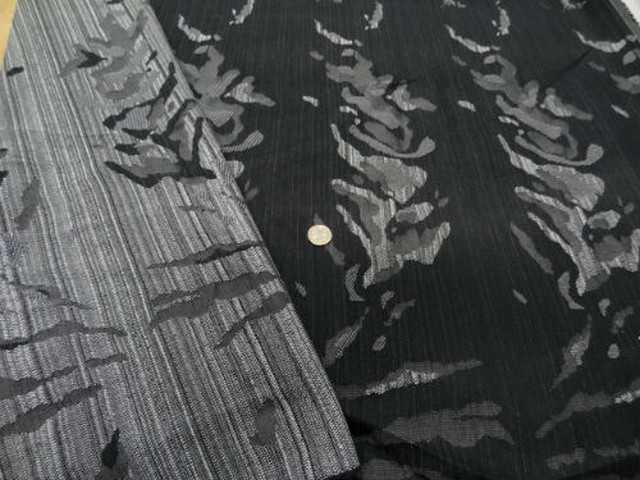 Jean lycra reversible noir gris 2