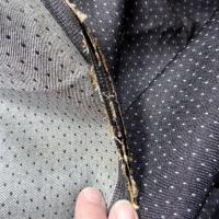 Jean noir a pois facon plumetis reversible 1 1