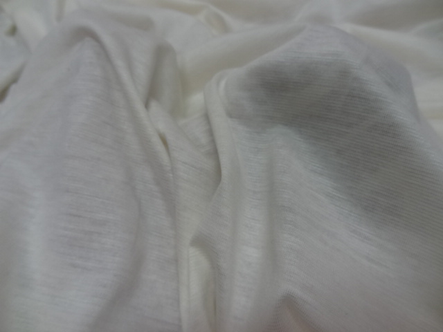 Jersey blanc casse