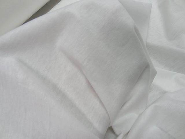 Jersey coton blanc casse 2 