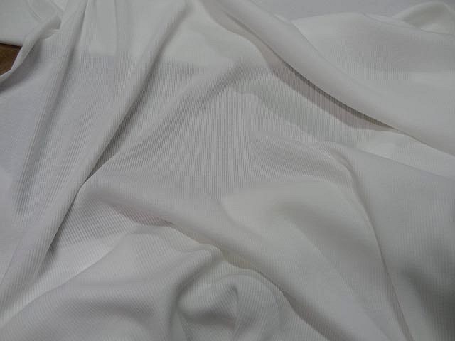 Jersey coton blanc casse moyennes cotes 3