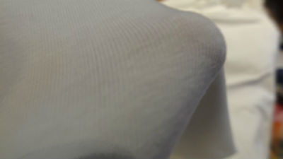 Jersey coton blanc cassé 03