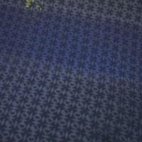 Jersey coton bleu marine devore carreaux effet d optique 2 