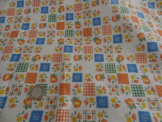 Jersey coton imprimé tablier 01