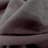 Jersey coton lycra beige taupe 