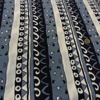 Jersey coton lycra frises grecques theme de l eau 3 