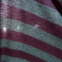 Jersey coton lycra rayures bagnard gris chine lie de vin 3