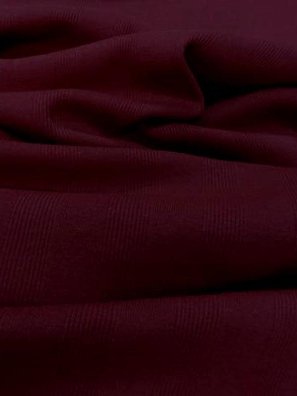 Jersey coton marcel bordeaux 1 