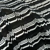 Jersey coton melange noir rythme 2 