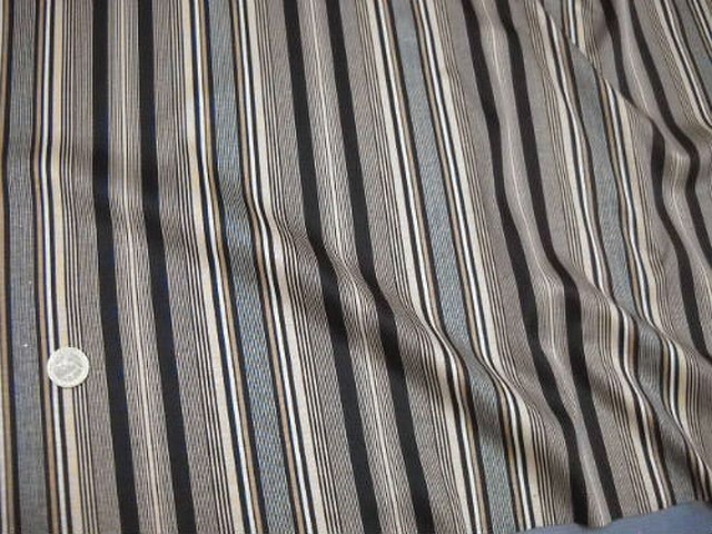 Jersey coton raye bisque noir 3