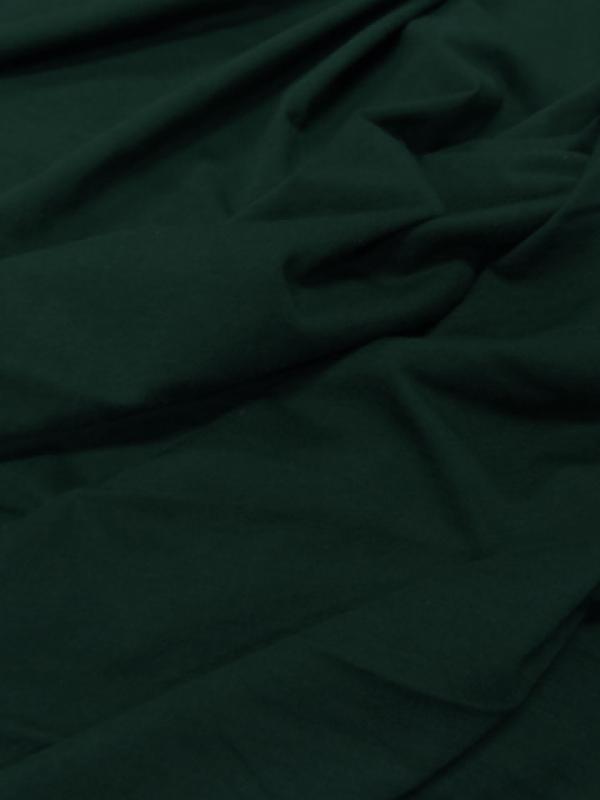 Jersey coton vert epinard 1