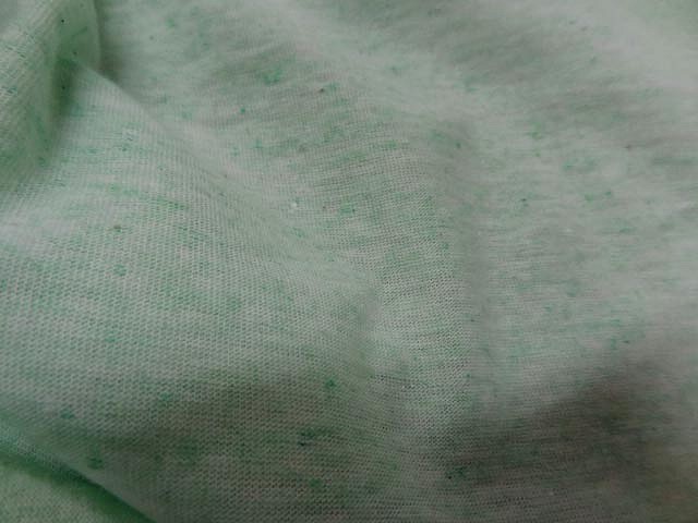 Jersey coton vert menthe a l eau chine 1 