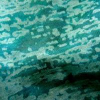 Jersey devore turquoise aspect crepis 1 1